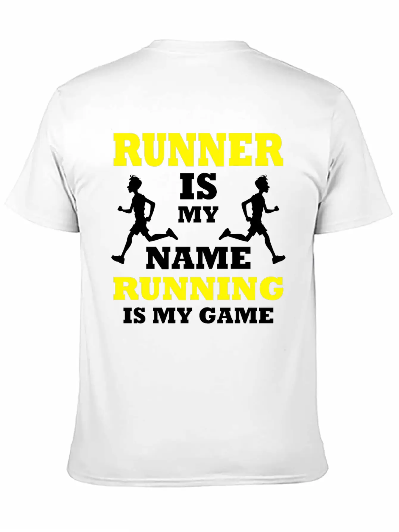 Runner Sprinter Miler Racer Player Running T-shirt Essential Cotton Tee For Daily Outfits – Unisex Style