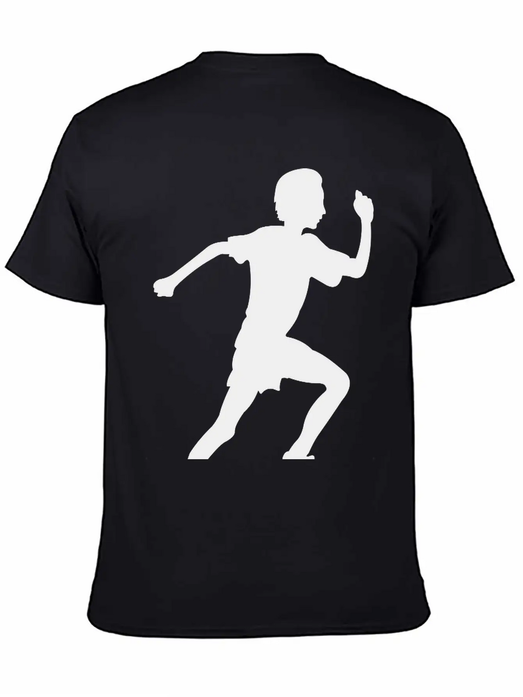 Running Boy Modern Fit Casual T-Shirt – Clean And Versatile Design