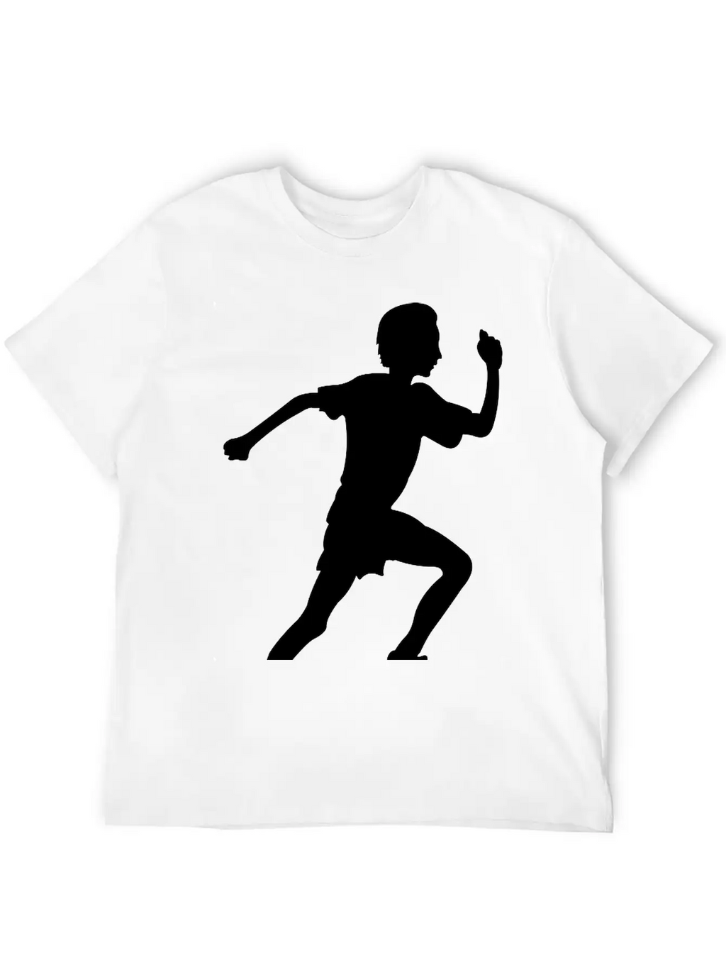 Running Boy Modern Fit Casual T-Shirt – Clean And Versatile Design