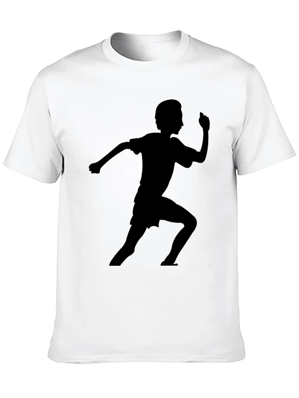 Running Boy Modern Fit Casual T-Shirt – Clean And Versatile Design