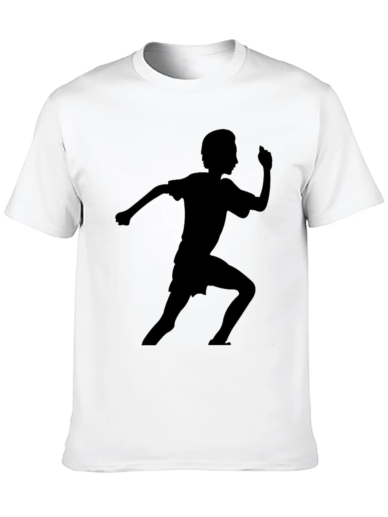 Running Boy Modern Fit Casual T-Shirt – Clean And Versatile Design