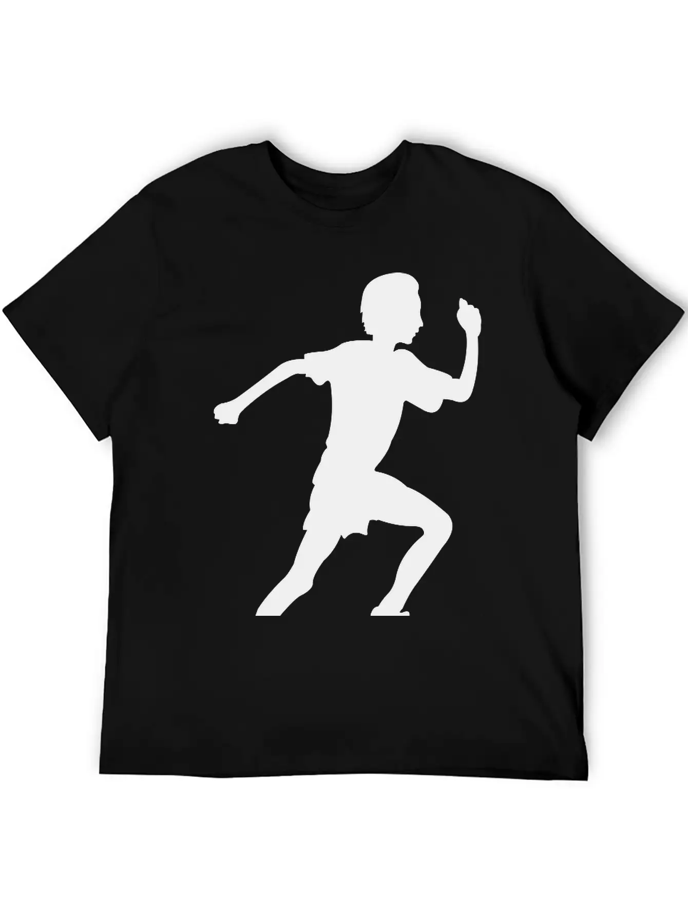 Running Boy Modern Fit Casual T-Shirt – Clean And Versatile Design