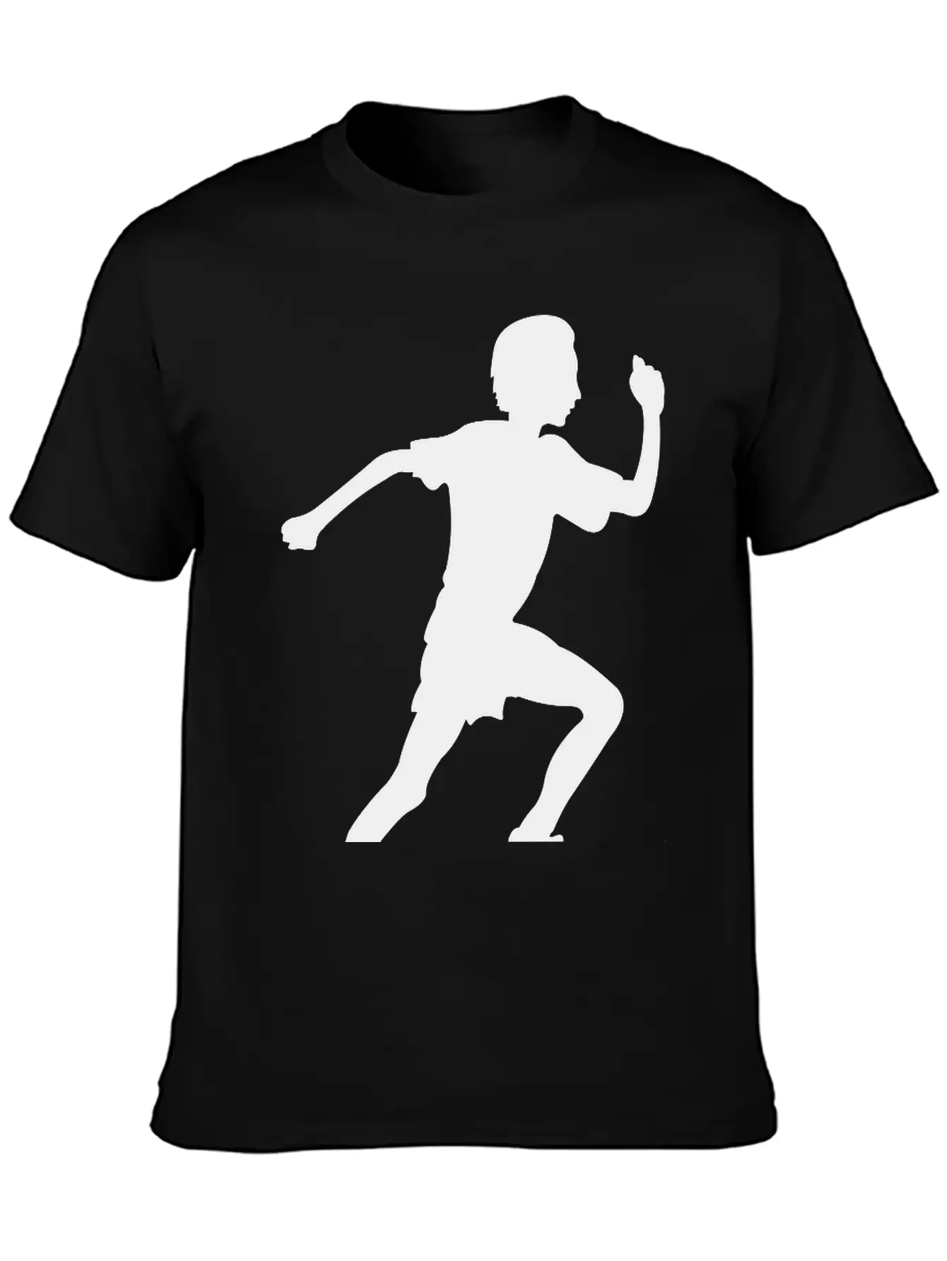 Running Boy Modern Fit Casual T-Shirt – Clean And Versatile Design