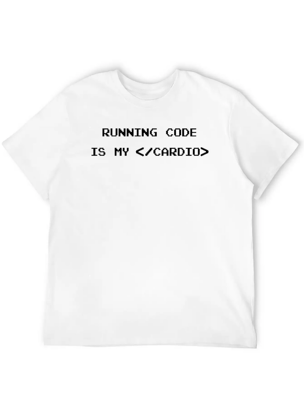 Running Code Is My Cardio Steminist Engineering Fu Breathable Soft Cotton T-Shirt – Timeless Casual Look