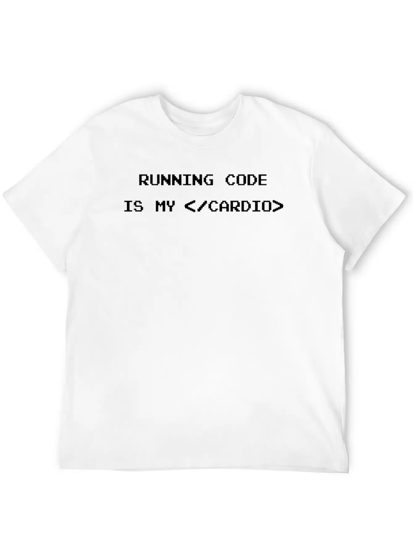 Running Code Is My Cardio Steminist Engineering Fu Breathable Soft Cotton T-Shirt – Timeless Casual Look