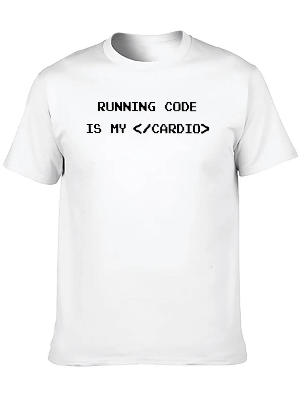 Running Code Is My Cardio Steminist Engineering Fu Breathable Soft Cotton T-Shirt – Timeless Casual Look