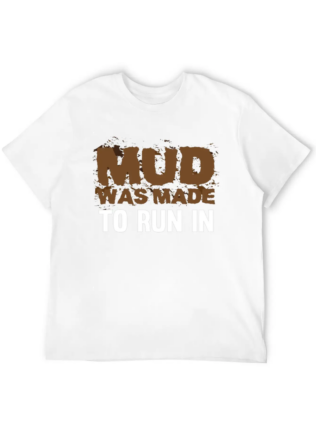 Running In Mud - Mud Run Mudder Runner Classic Cotton Tee – Unisex Comfort For Any Season