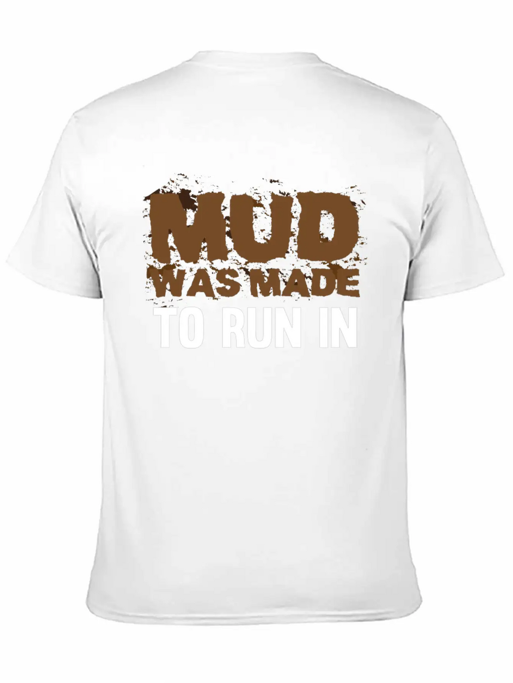 Running In Mud - Mud Run Mudder Runner Classic Cotton Tee – Unisex Comfort For Any Season