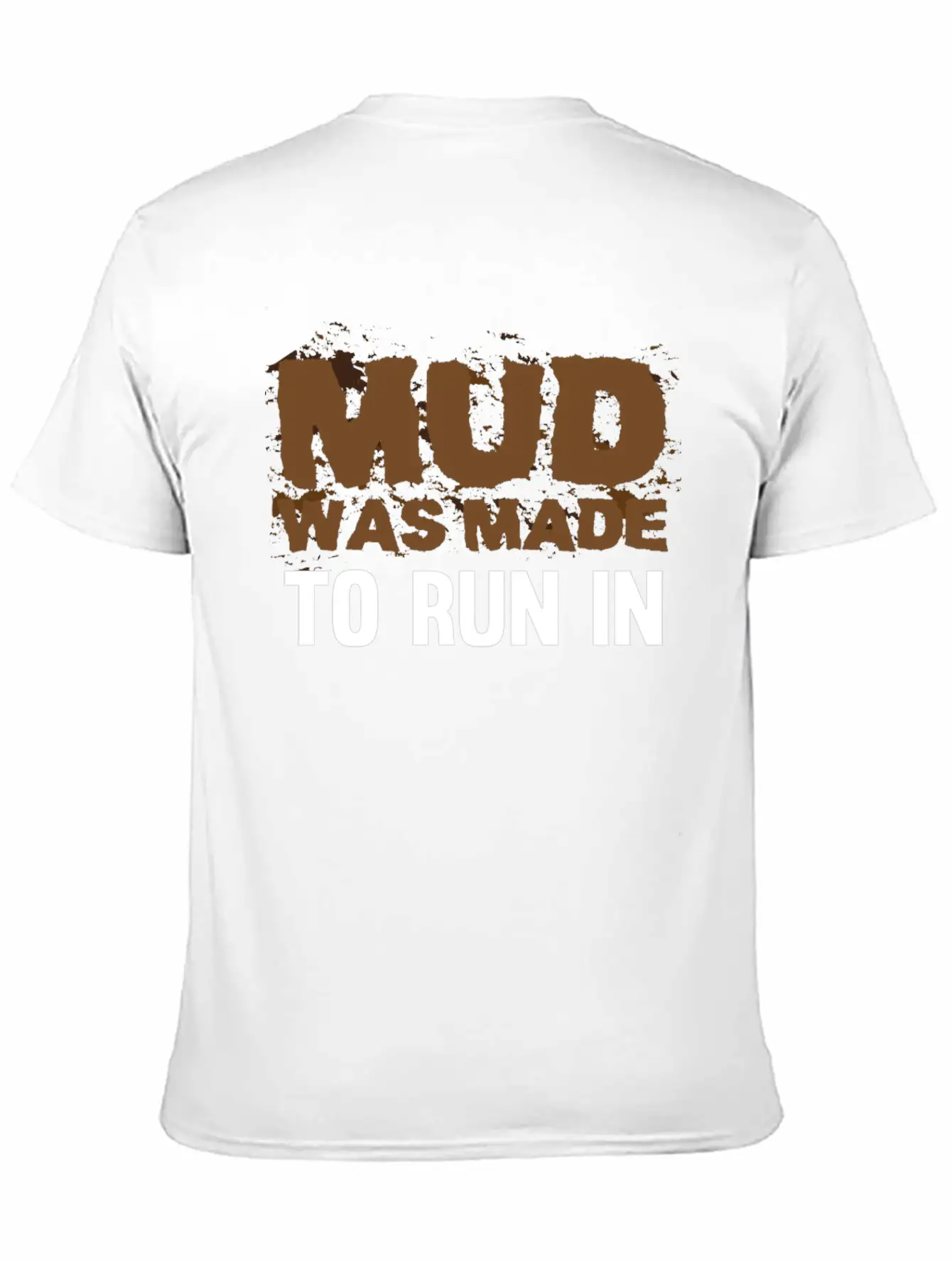 Running In Mud - Mud Run Mudder Runner Classic Cotton Tee – Unisex Comfort For Any Season