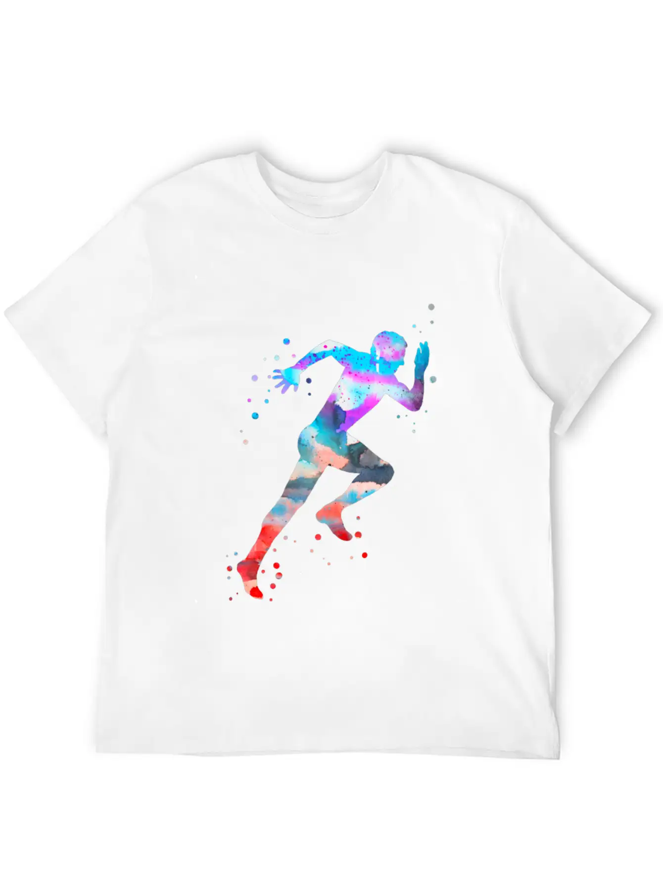 Running Man Unisex Casual T-Shirt – Clean Design For Daily Comfort