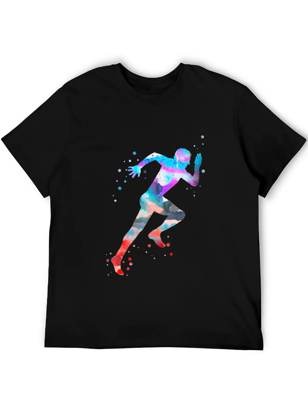 Running Man Unisex Casual T-Shirt – Clean Design For Daily Comfort