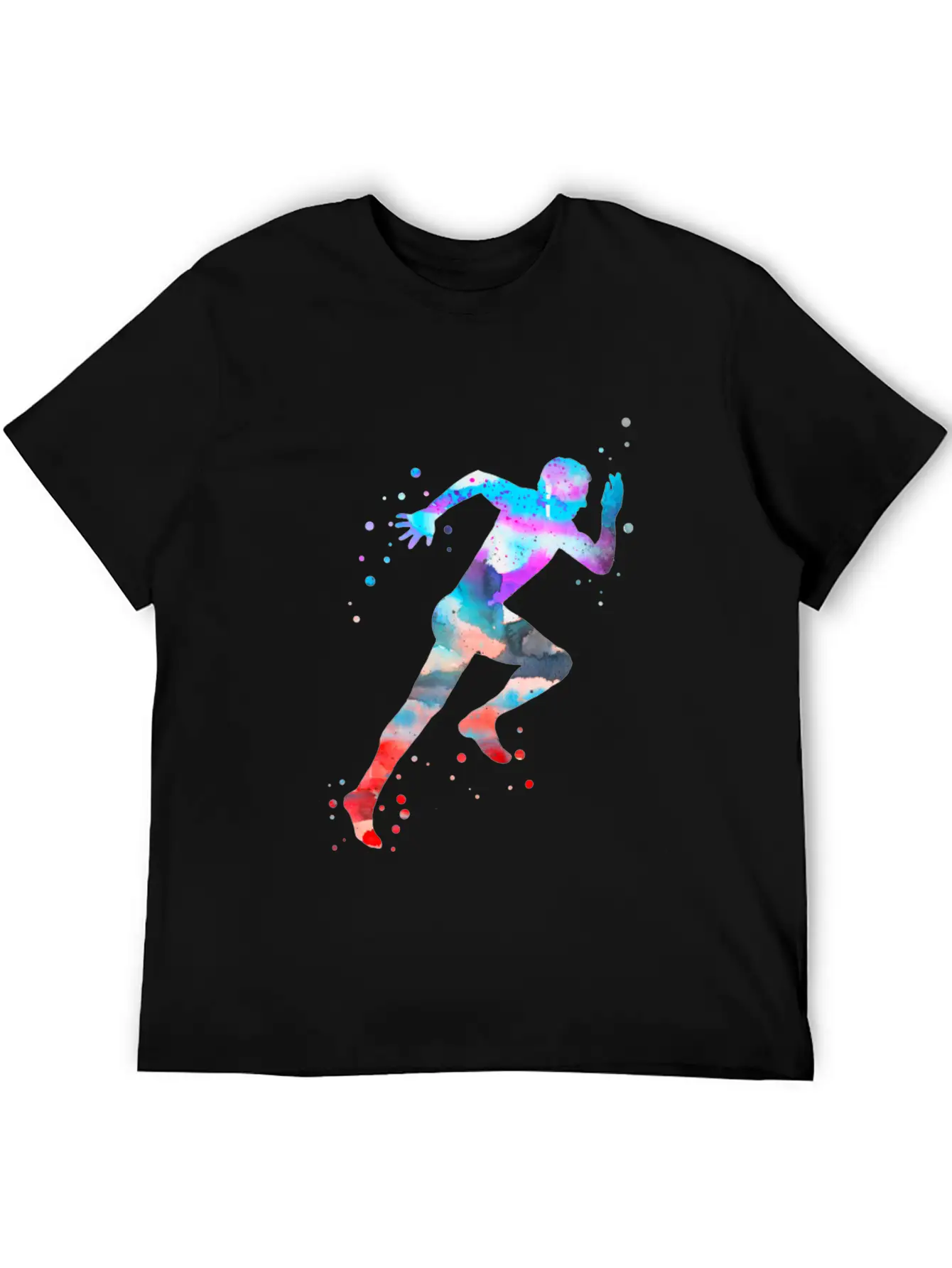 Running Man Unisex Casual T-Shirt – Clean Design For Daily Comfort