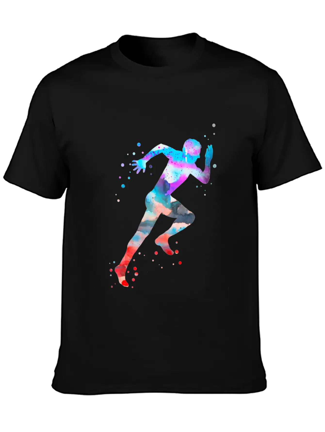 Running Man Unisex Casual T-Shirt – Clean Design For Daily Comfort