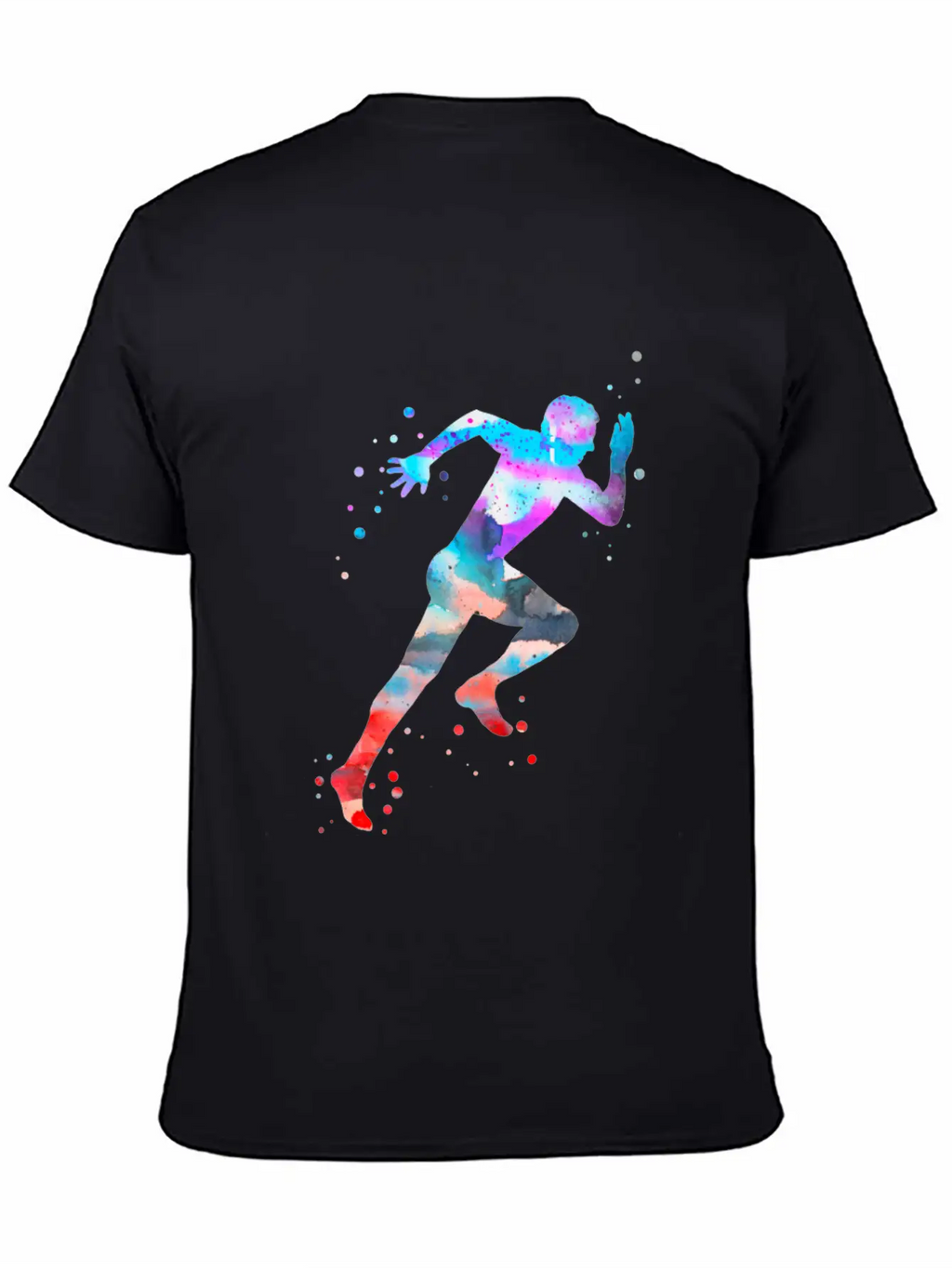 Running Man Unisex Casual T-Shirt – Clean Design For Daily Comfort