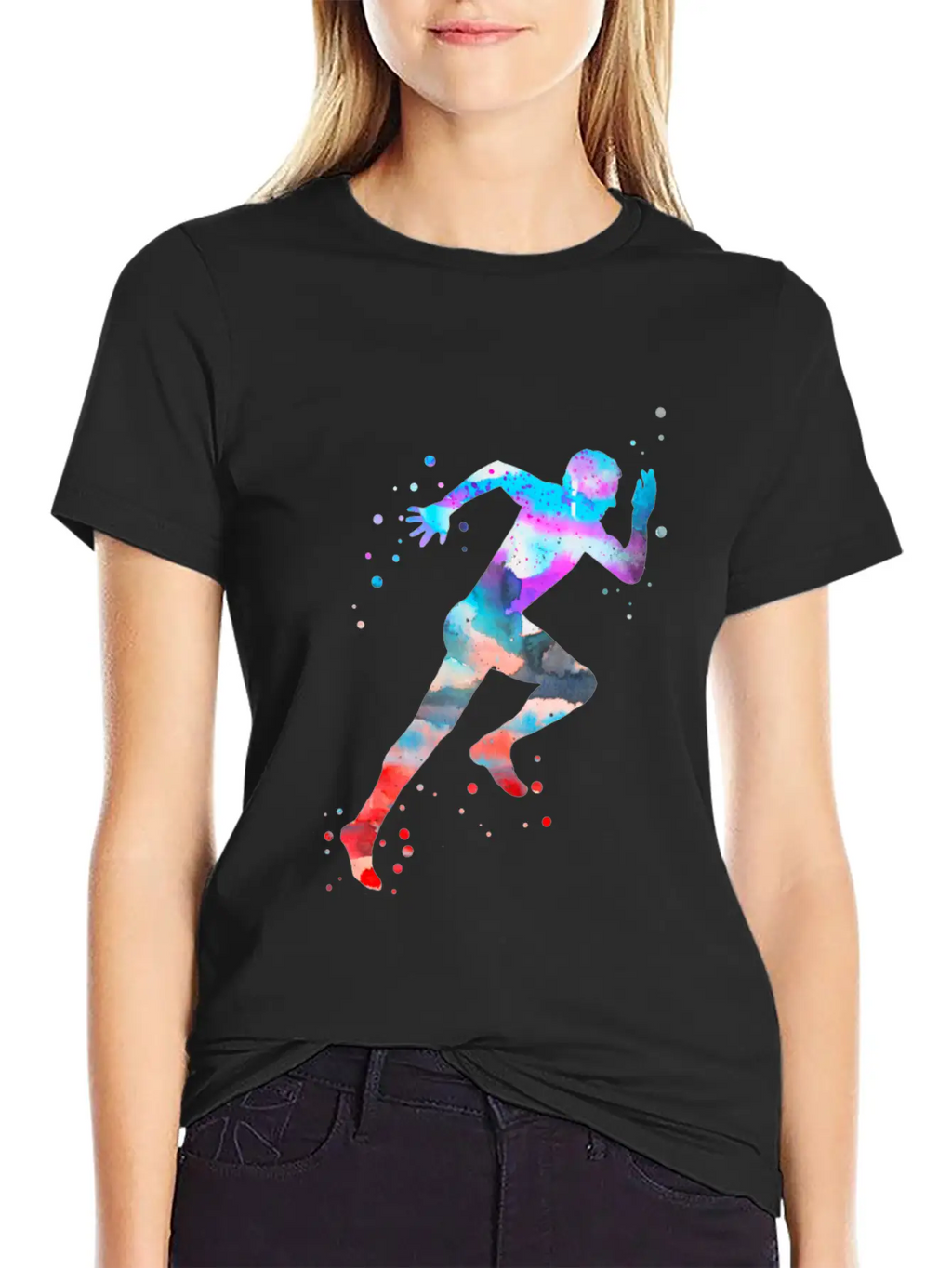 Running Man Unisex Casual T-Shirt – Clean Design For Daily Comfort