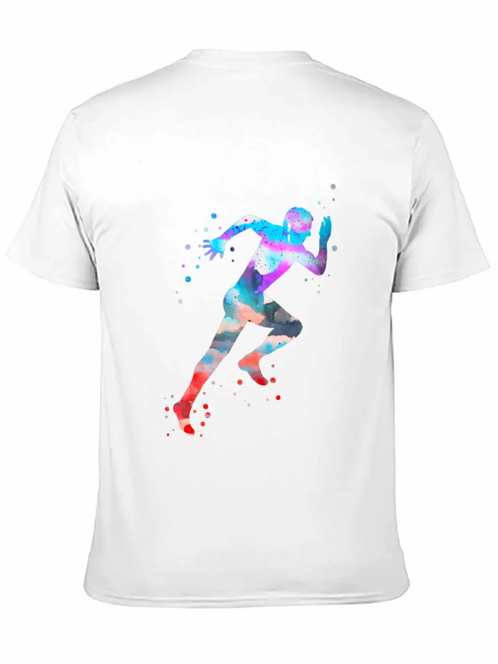 Running Man Unisex Casual T-Shirt – Clean Design For Daily Comfort