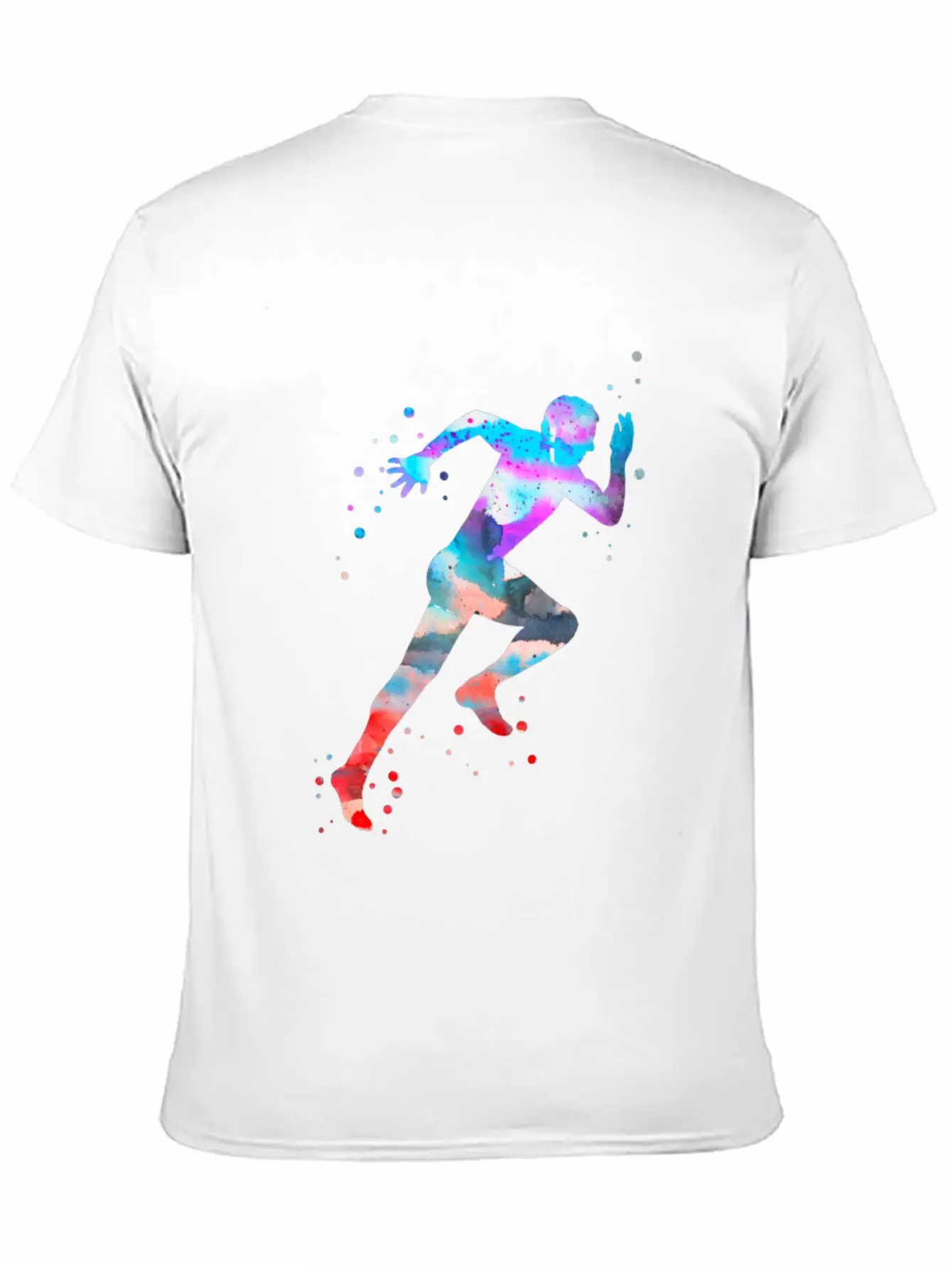 Running Man Unisex Casual T-Shirt – Clean Design For Daily Comfort