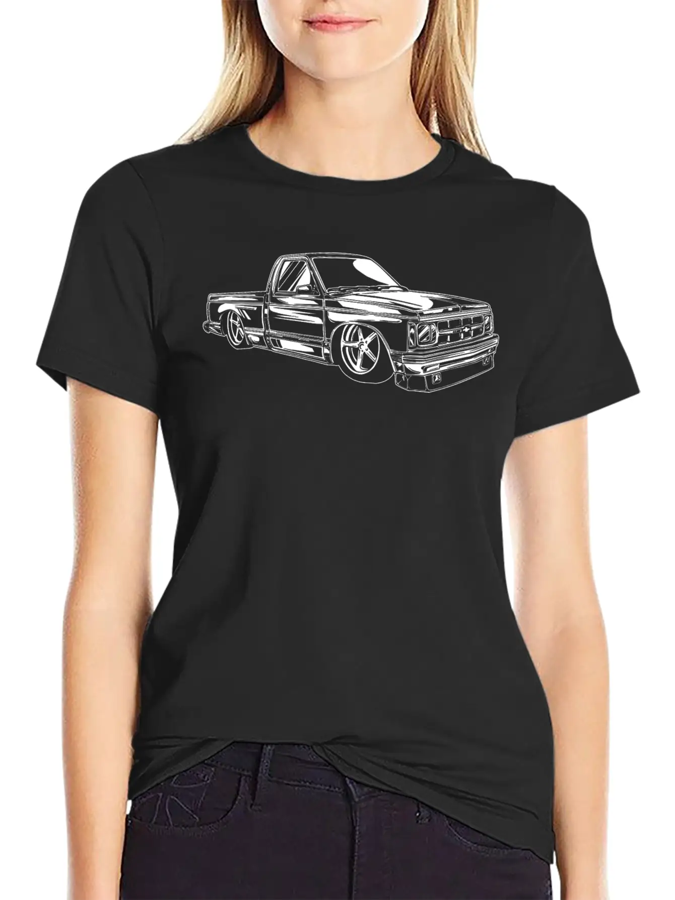 S10 Front Quarter Design Unisex Casual T-Shirt – Clean Design For Daily Comfort
