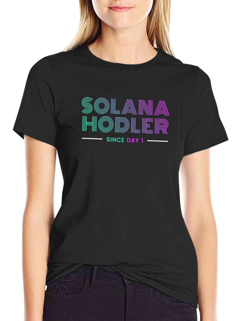Solana Hodler T-Shirt - Crypto Fan Apparel