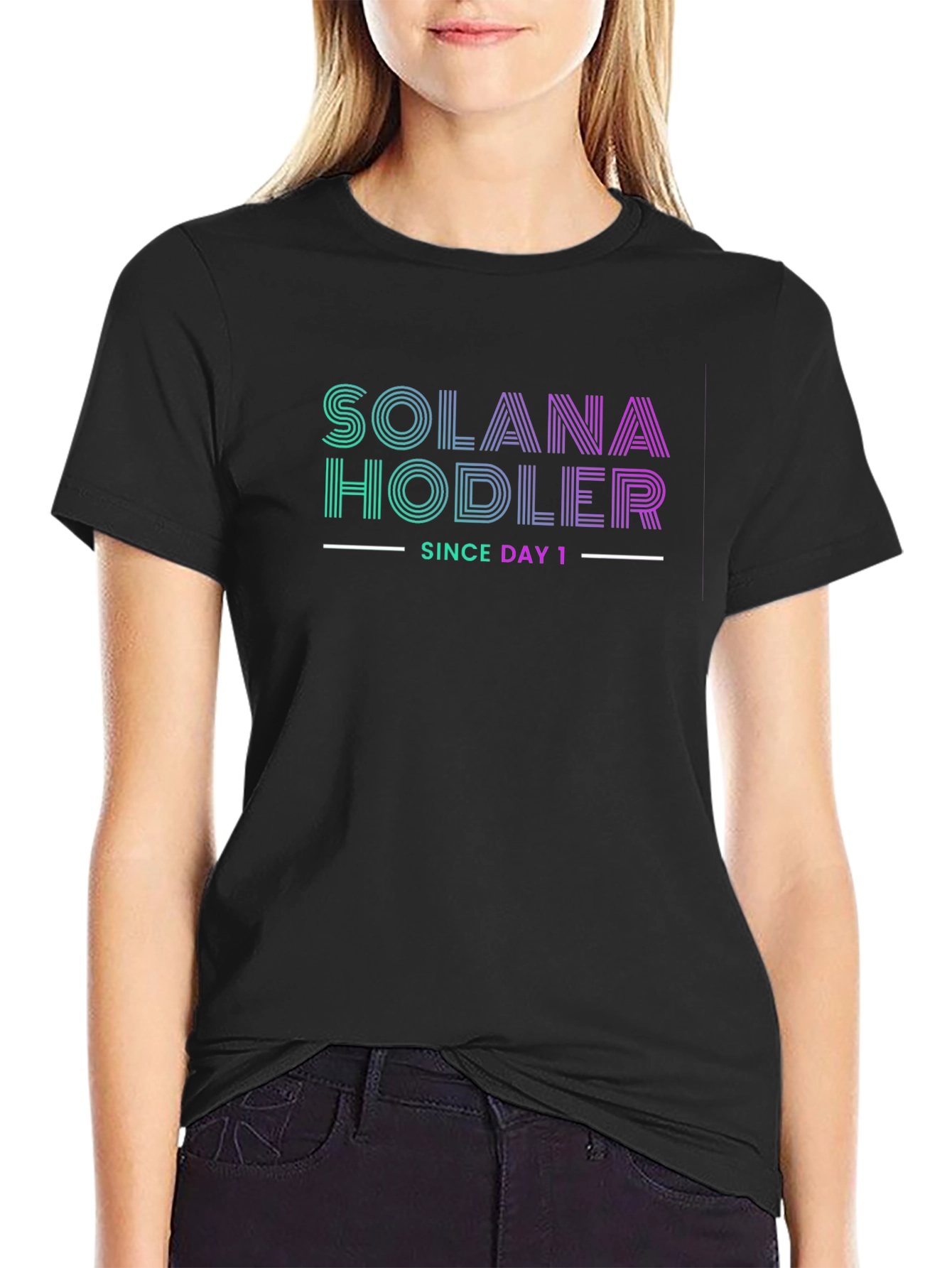 Solana Hodler T-Shirt - Crypto Fan Apparel