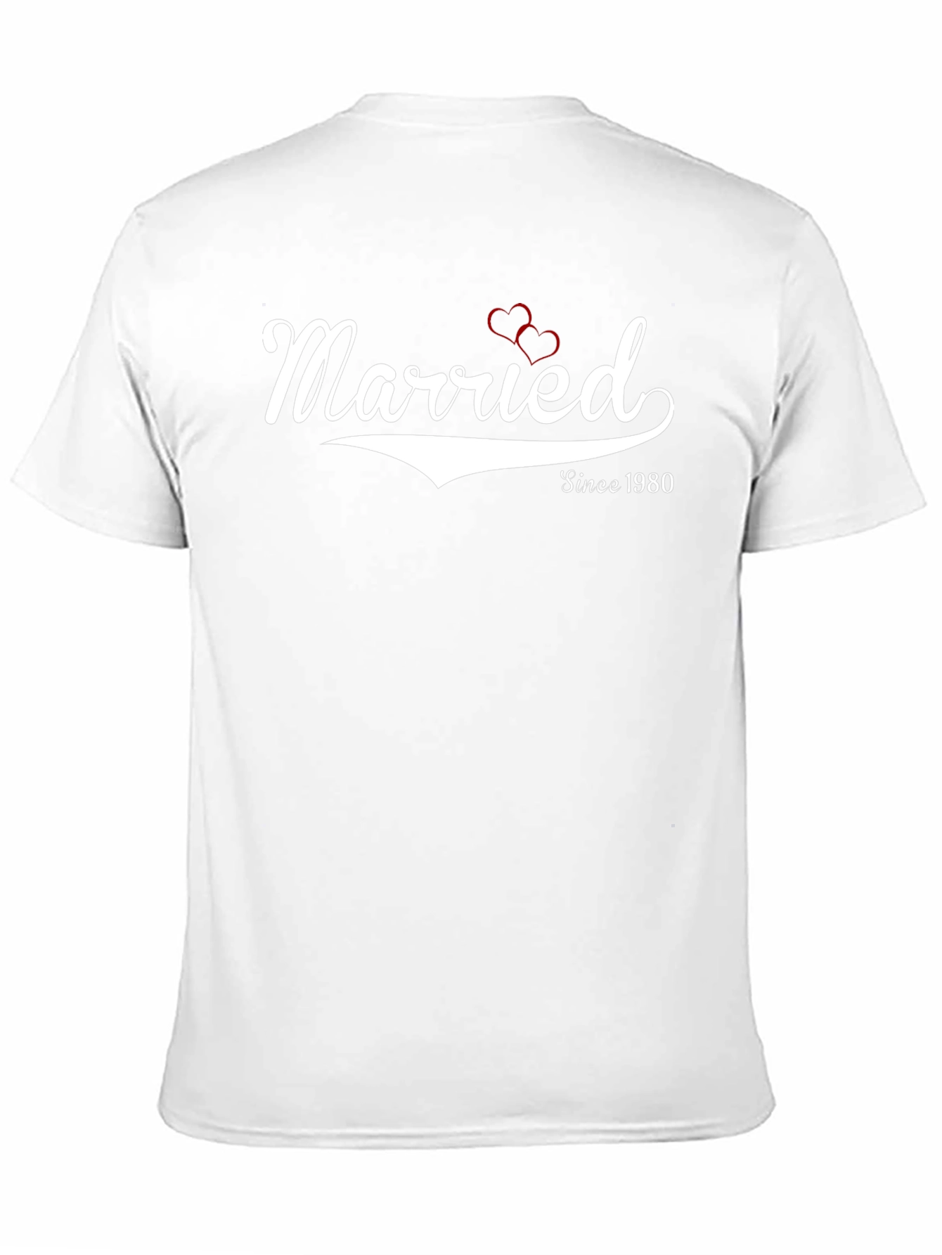 Married Since 1980 Graphic Tee - Anniversary Gift