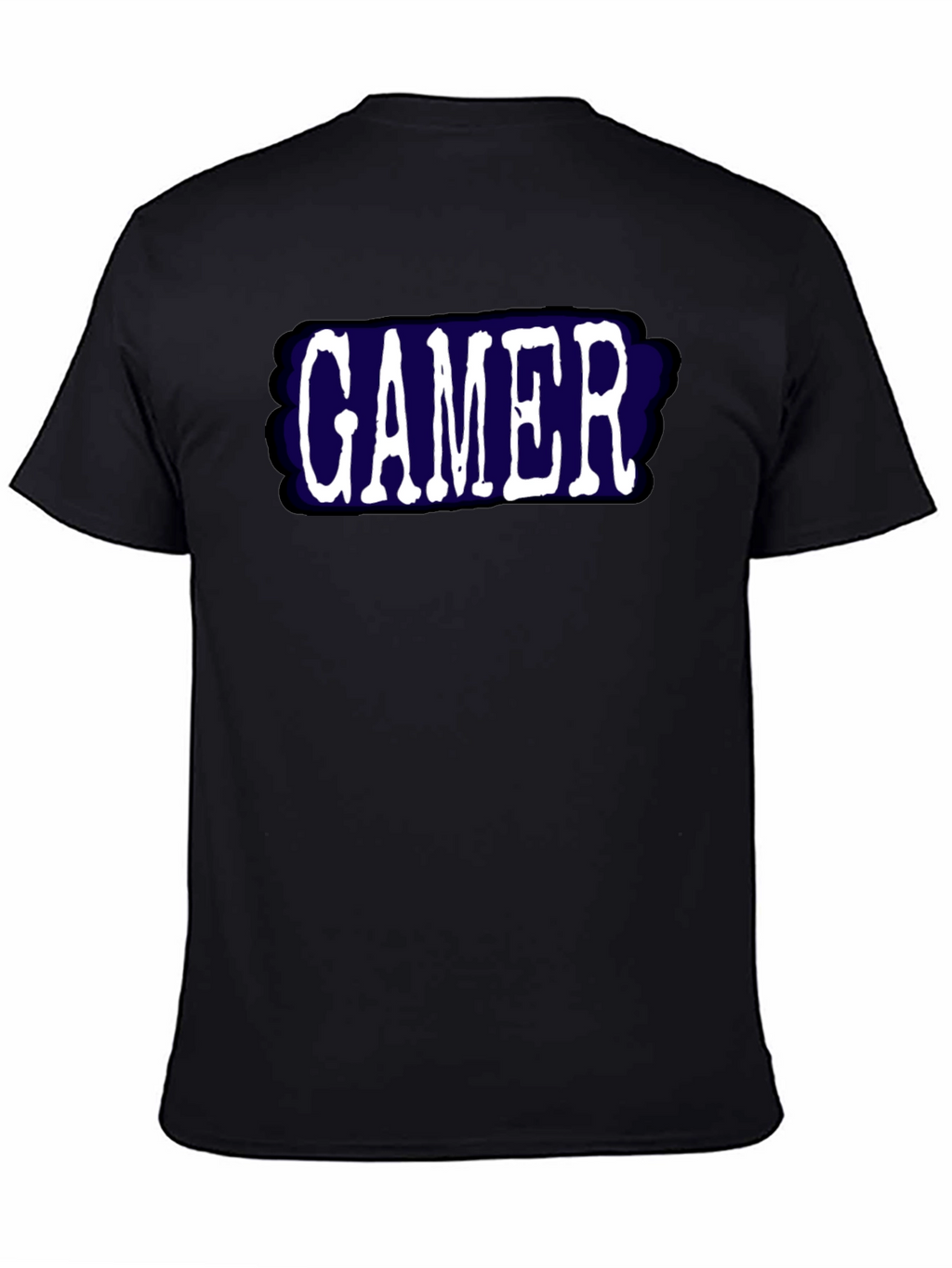 Gamer T-Shirt - Black Bold Graphic Tee