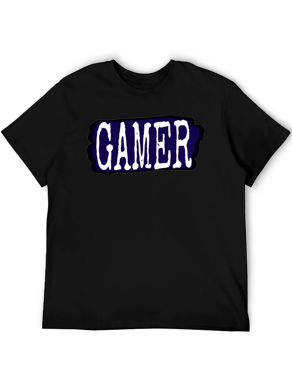 Gamer T-Shirt - Black Bold Graphic Tee