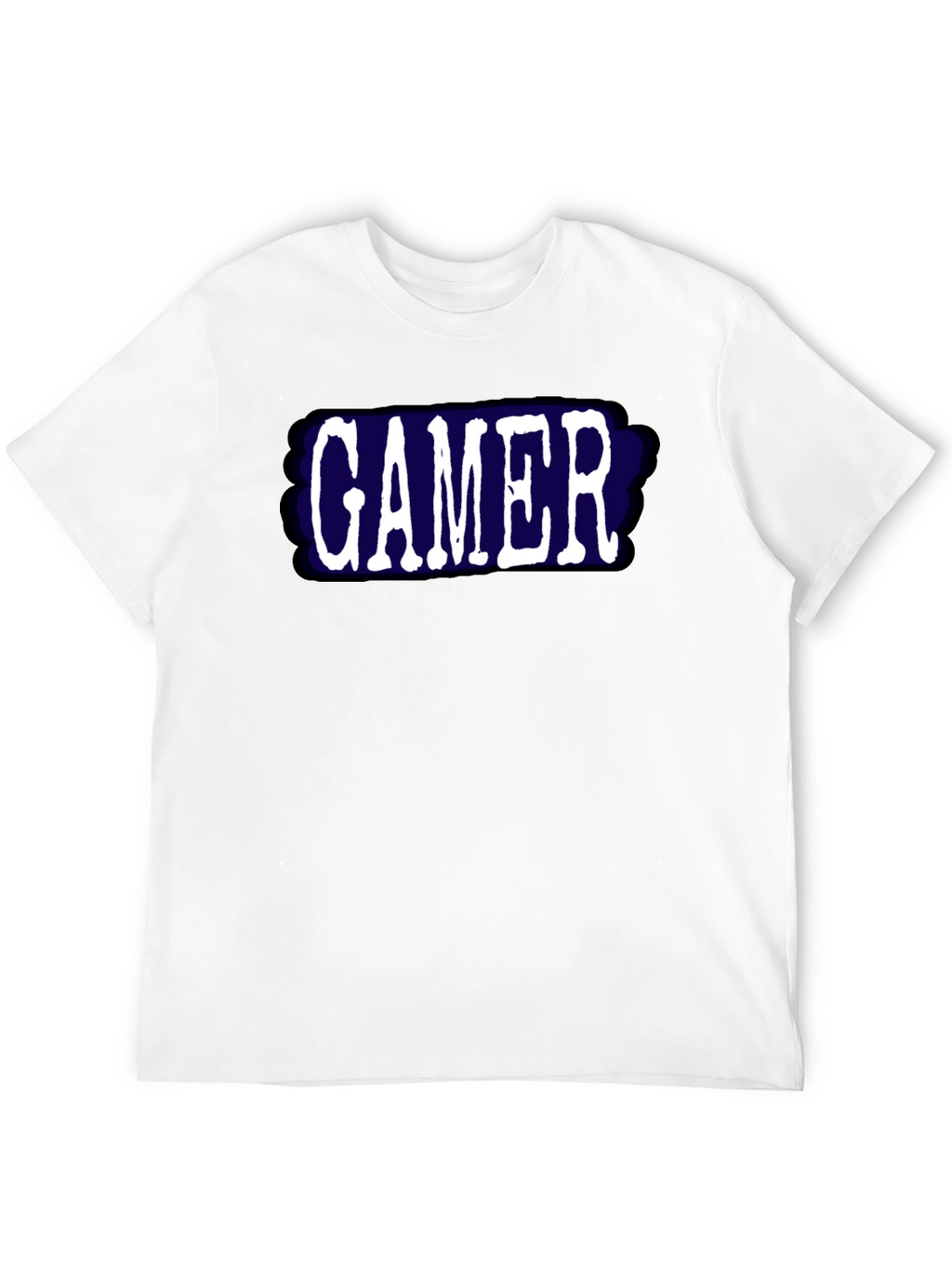 Gamer T-Shirt - Black Bold Graphic Tee