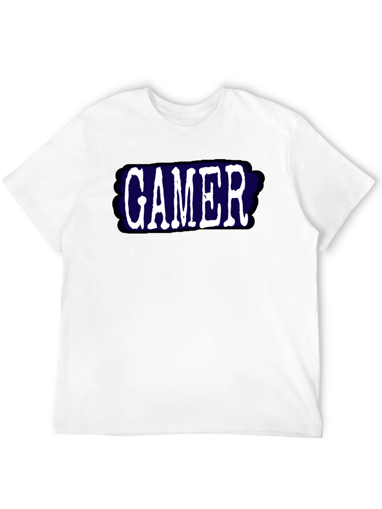 Gamer T-Shirt - Black Bold Graphic Tee