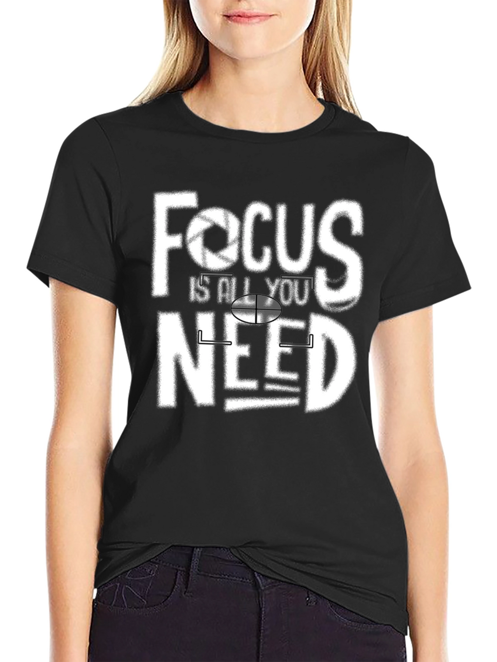 Focus is All You Need Graphic T-Shirt
