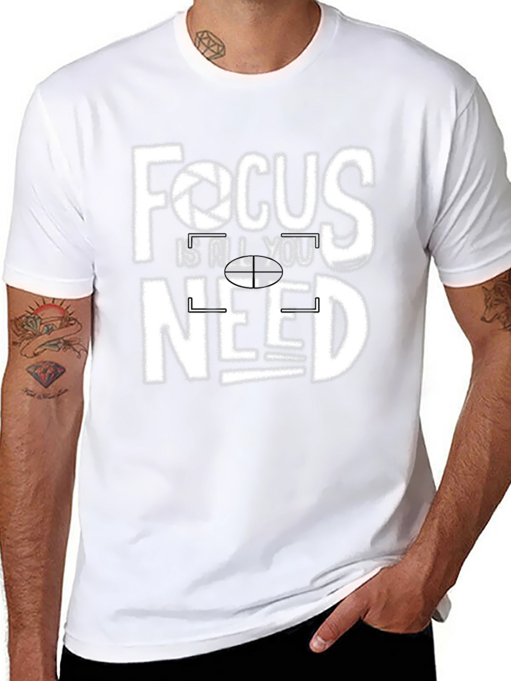 Focus is All You Need Graphic T-Shirt