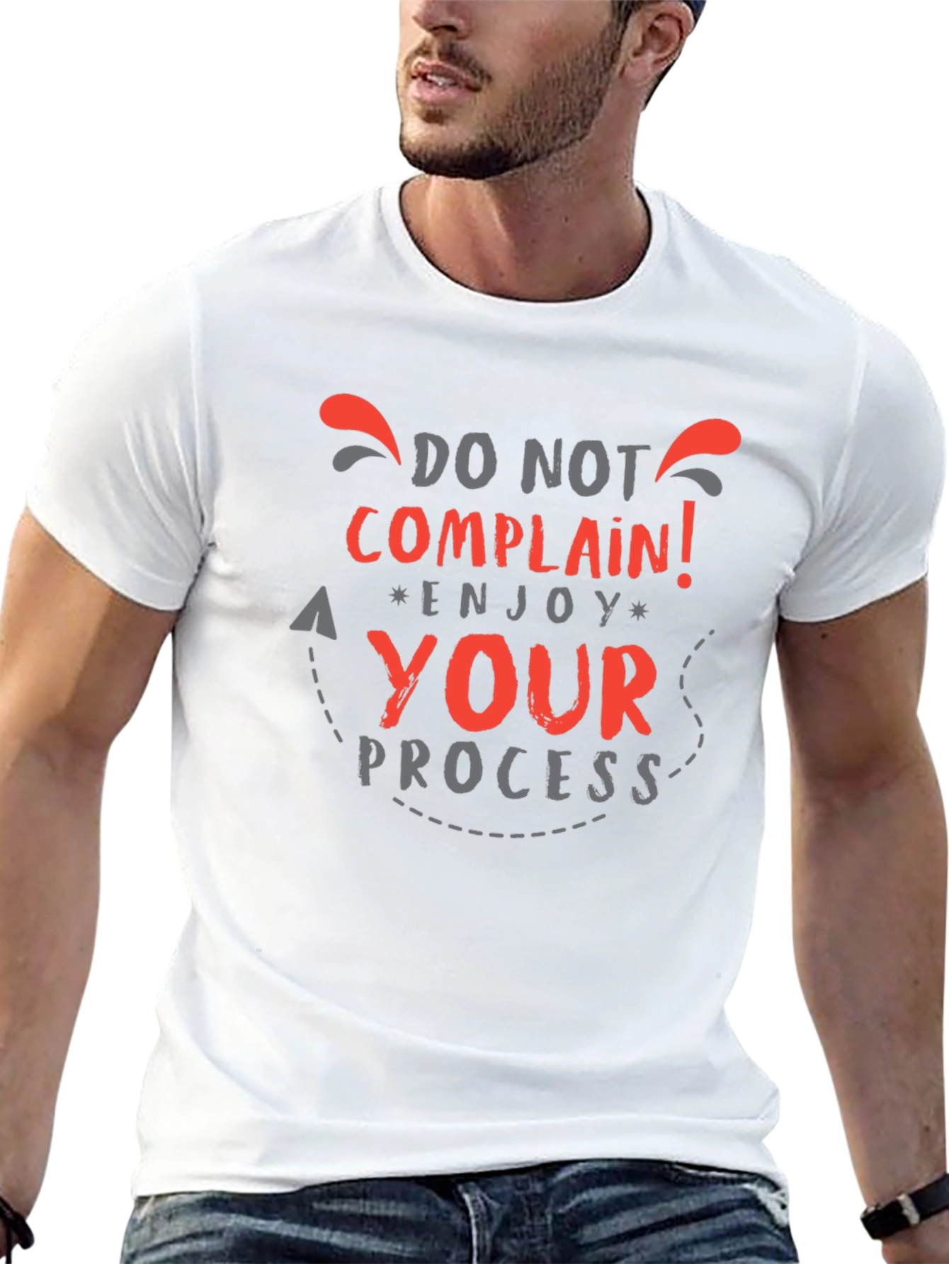 Do Not Complain Enjoy Your Process Graphic Tee