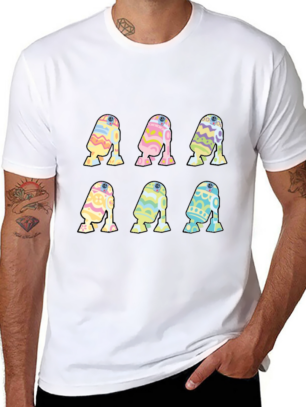 Easter R2D2 T-Shirt - Graphic Tee
