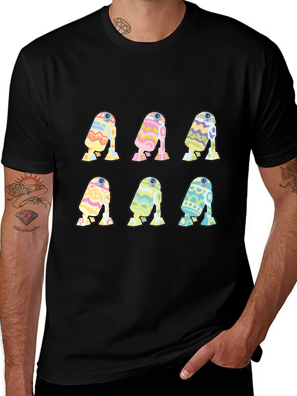 Easter R2D2 T-Shirt - Graphic Tee