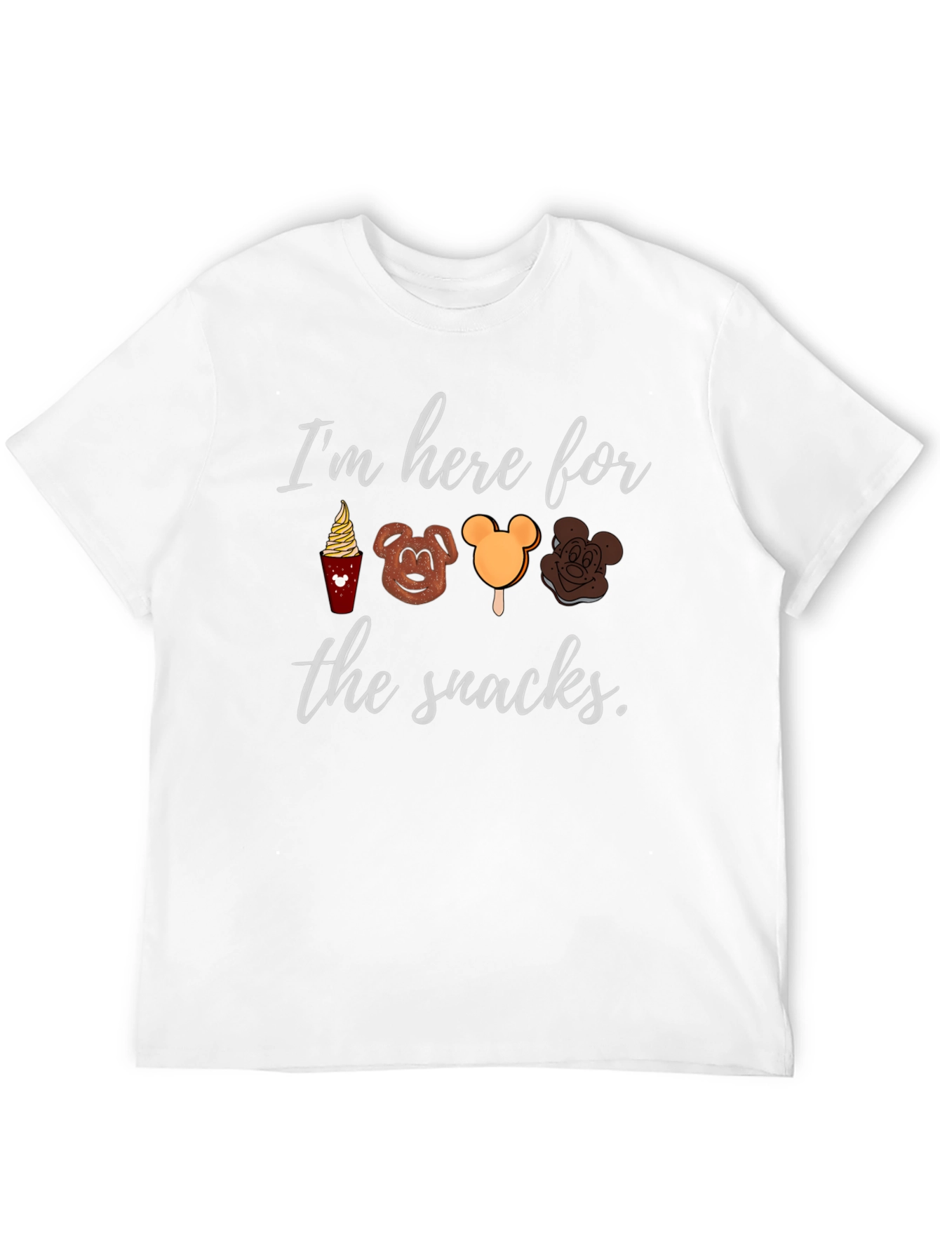 Disney Snacks T-Shirt: Im Here for the Snacks!