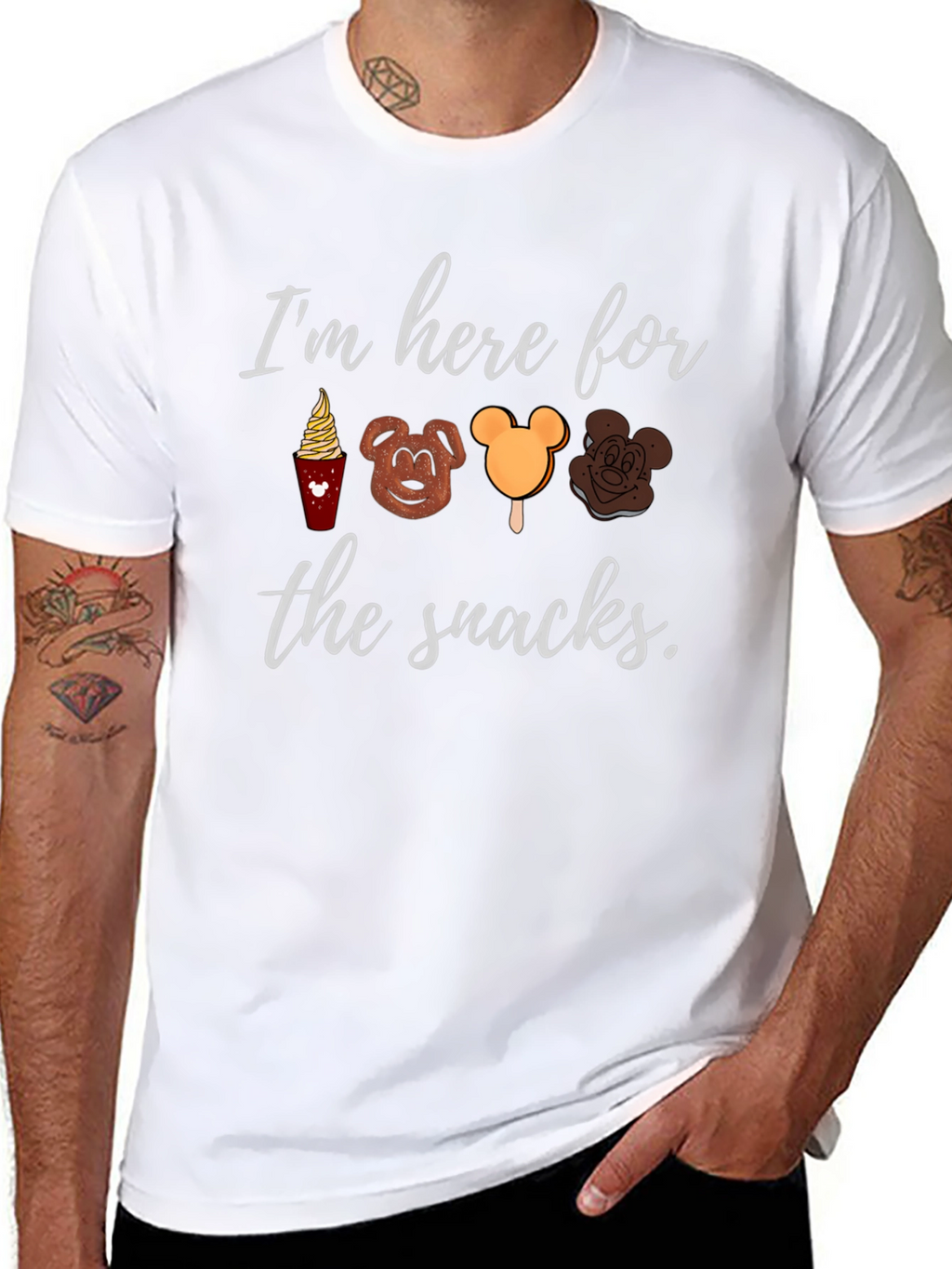 Disney Snacks T-Shirt: Im Here for the Snacks!