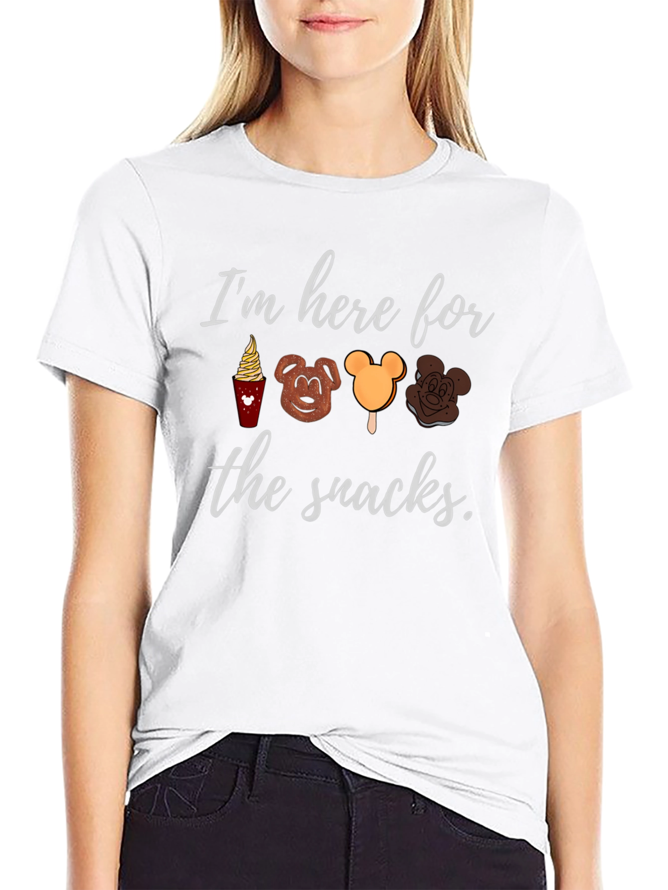 Disney Snacks T-Shirt: Im Here for the Snacks!