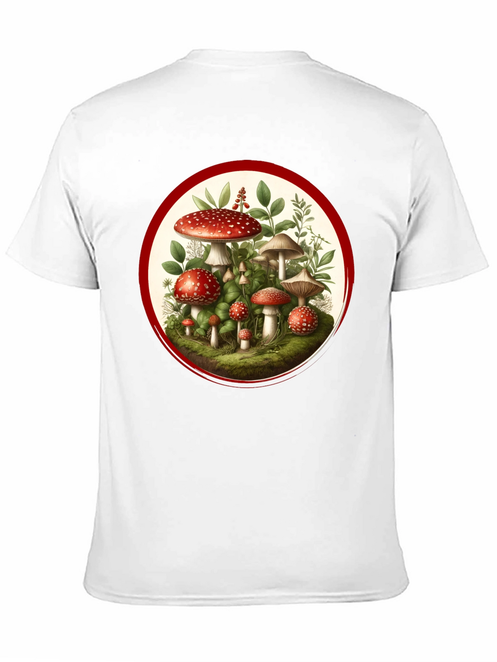 Mushroom Graphic Tee - Nature Lovers T-Shirt