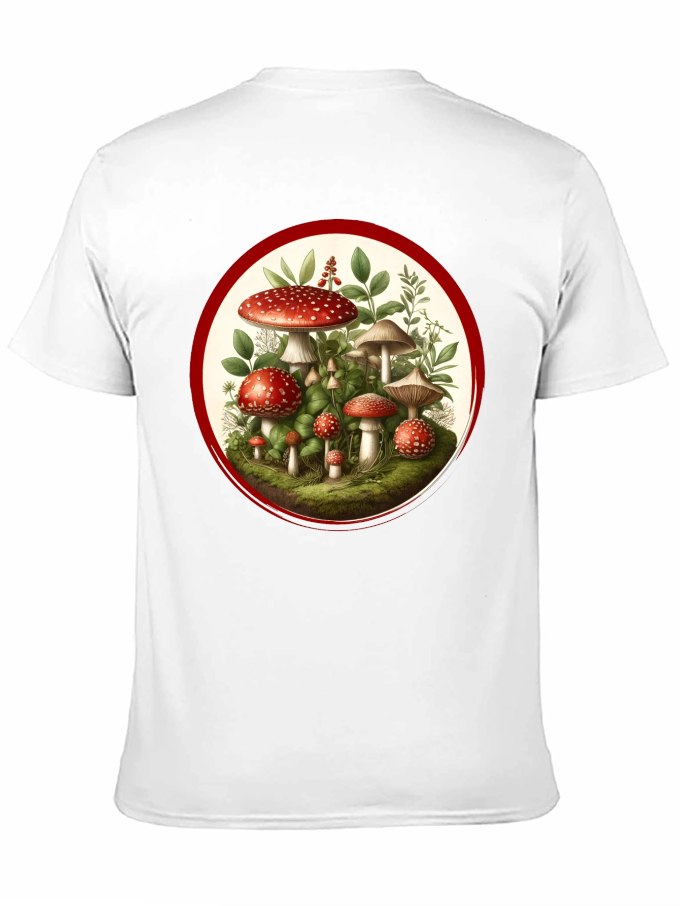 Mushroom Graphic Tee - Nature Lovers T-Shirt