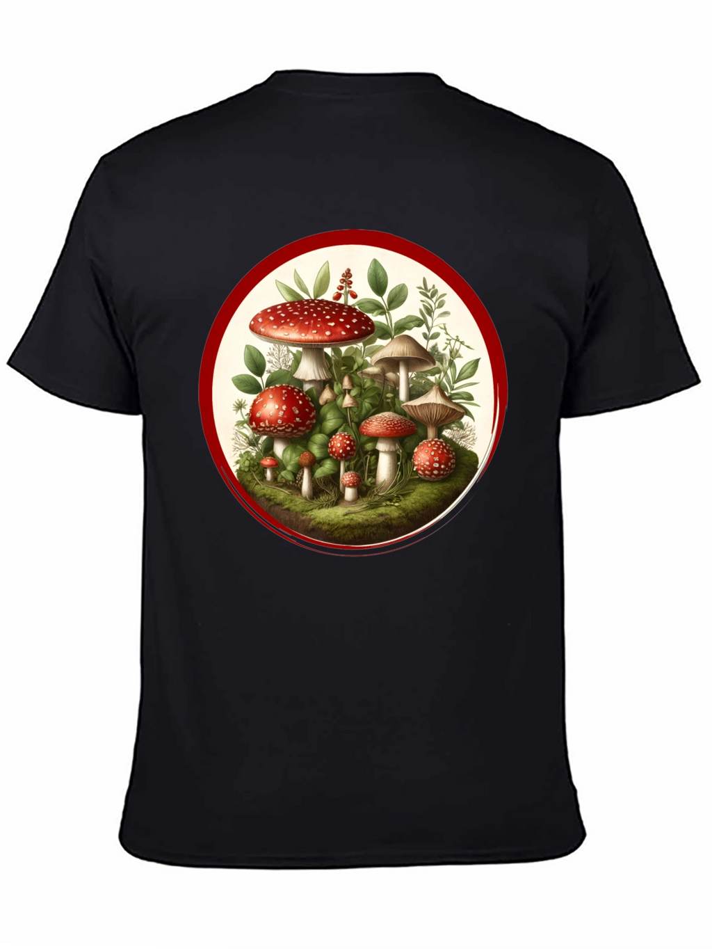 Mushroom Graphic Tee - Nature Lovers T-Shirt