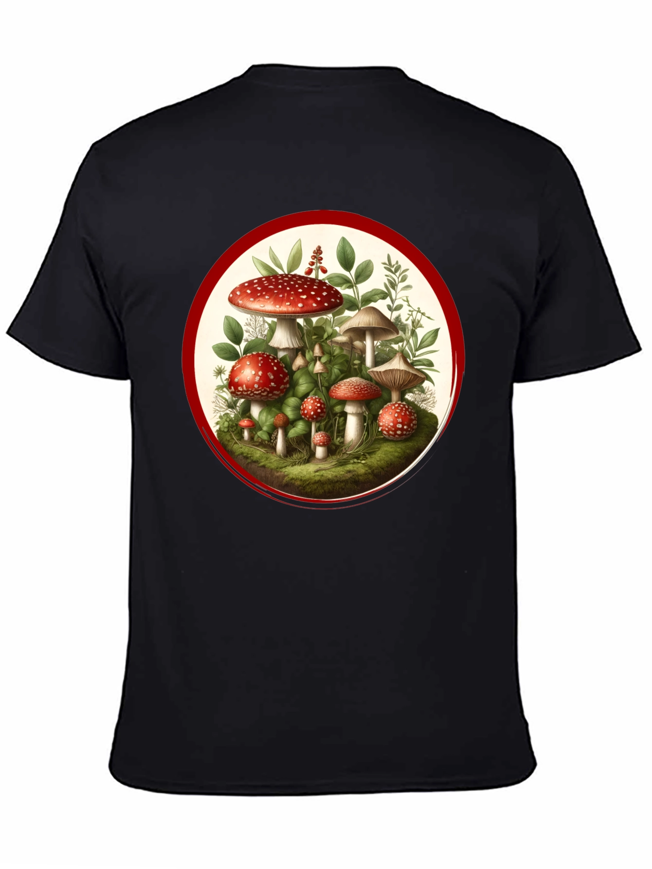 Mushroom Graphic Tee - Nature Lovers T-Shirt