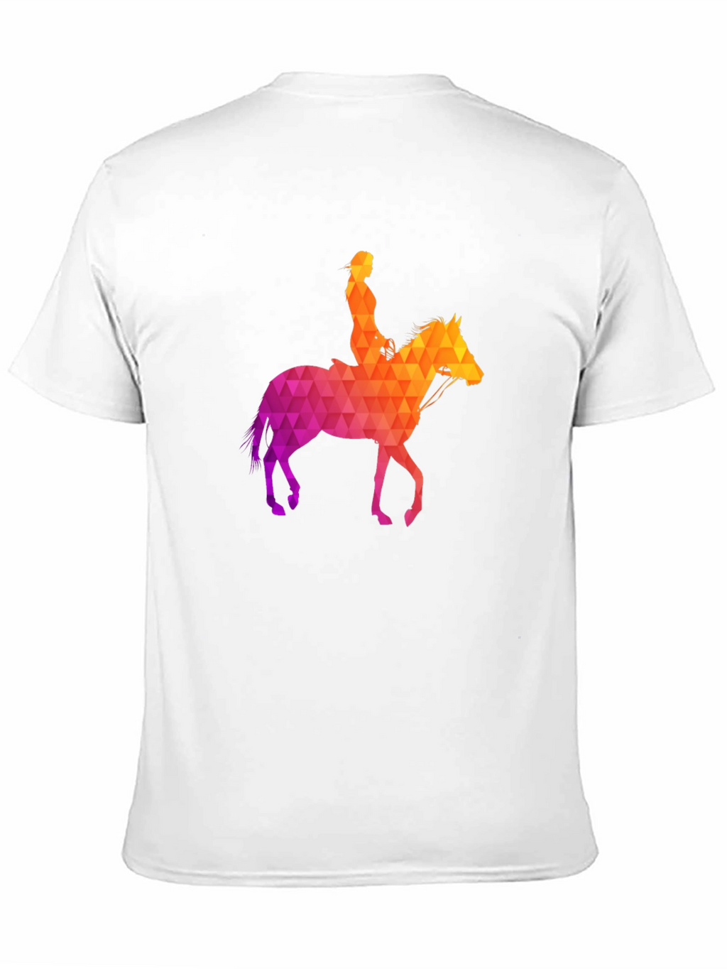Geometric Horse Rider T-Shirt