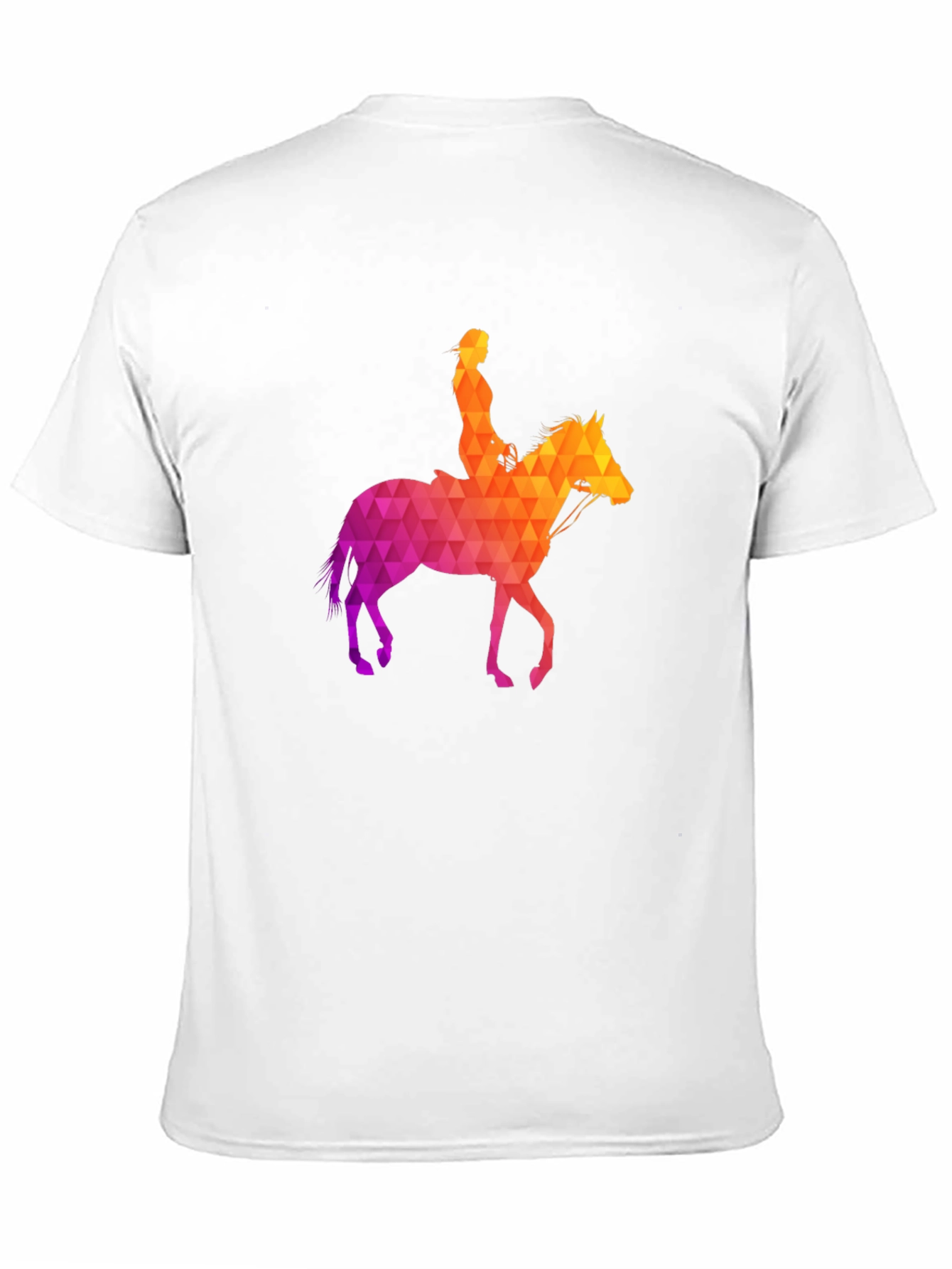 Geometric Horse Rider T-Shirt