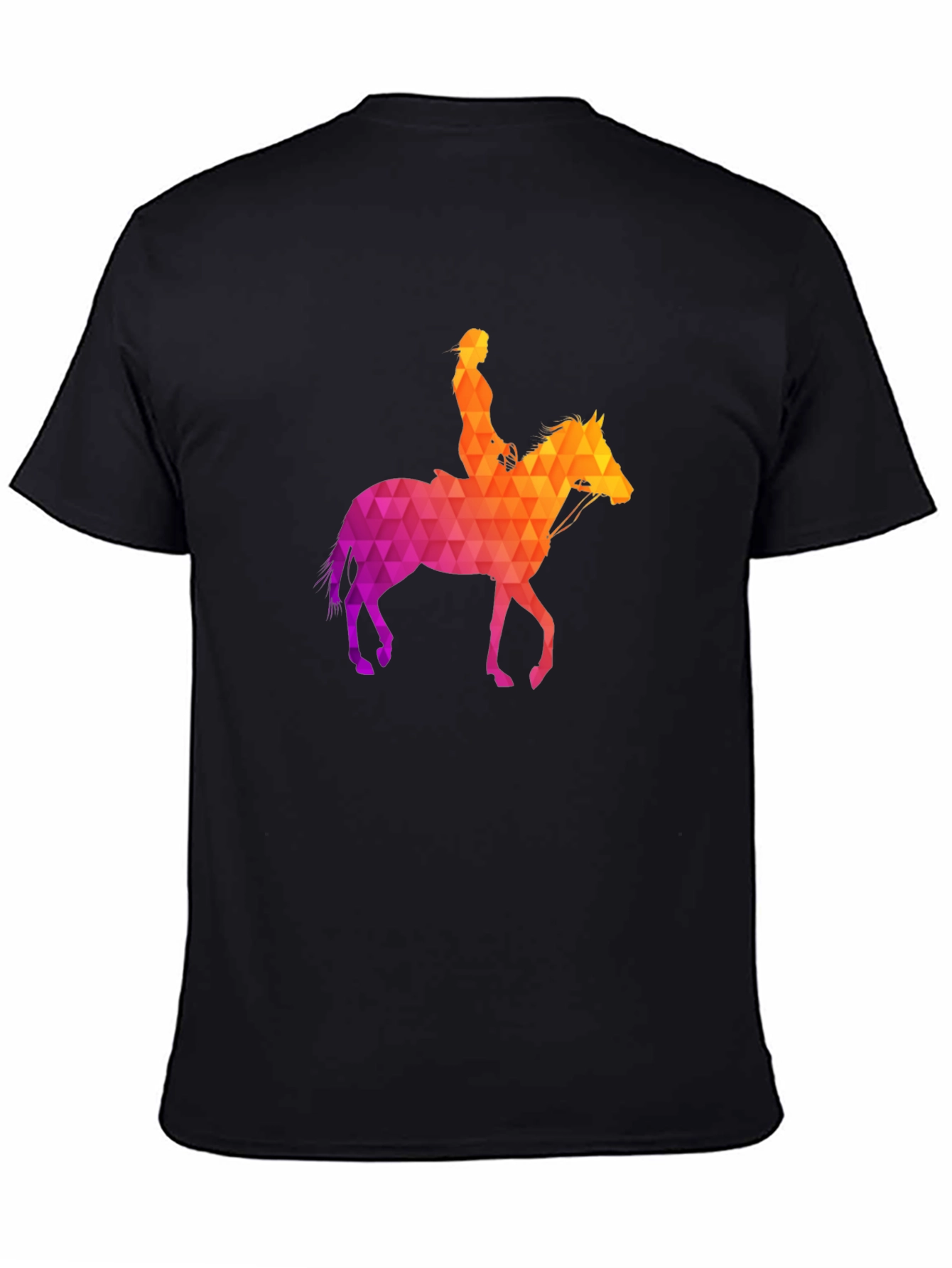 Geometric Horse Rider T-Shirt