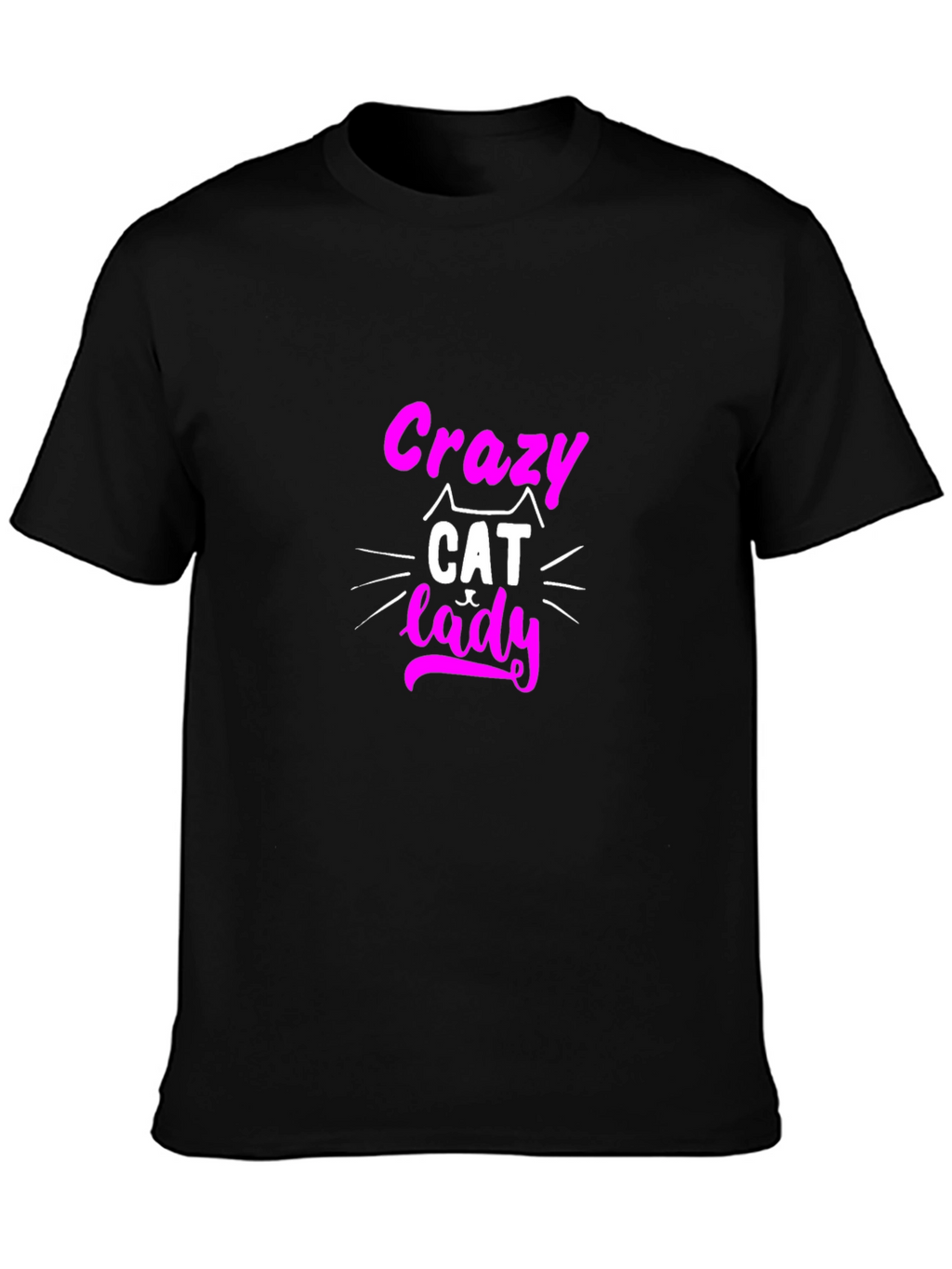 Crazy Cat Lady T-Shirt - Fun & Quirky Tee