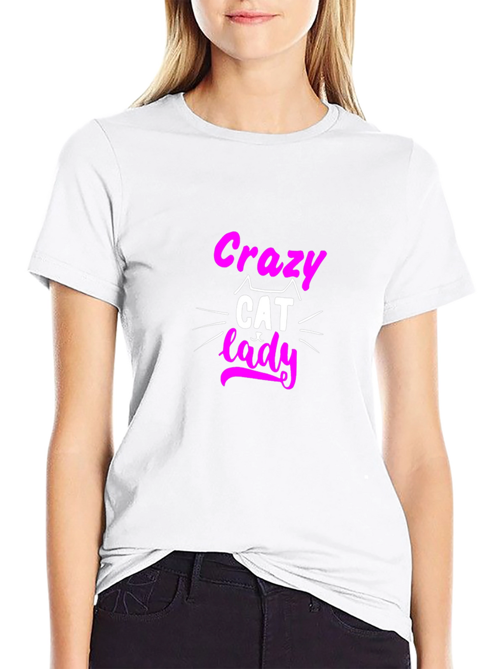 Crazy Cat Lady T-Shirt - Fun & Quirky Tee