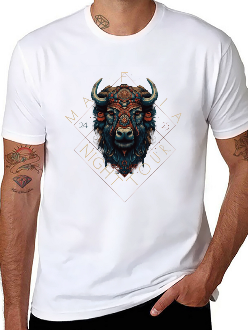 Mafia Night Tour Graphic Tee