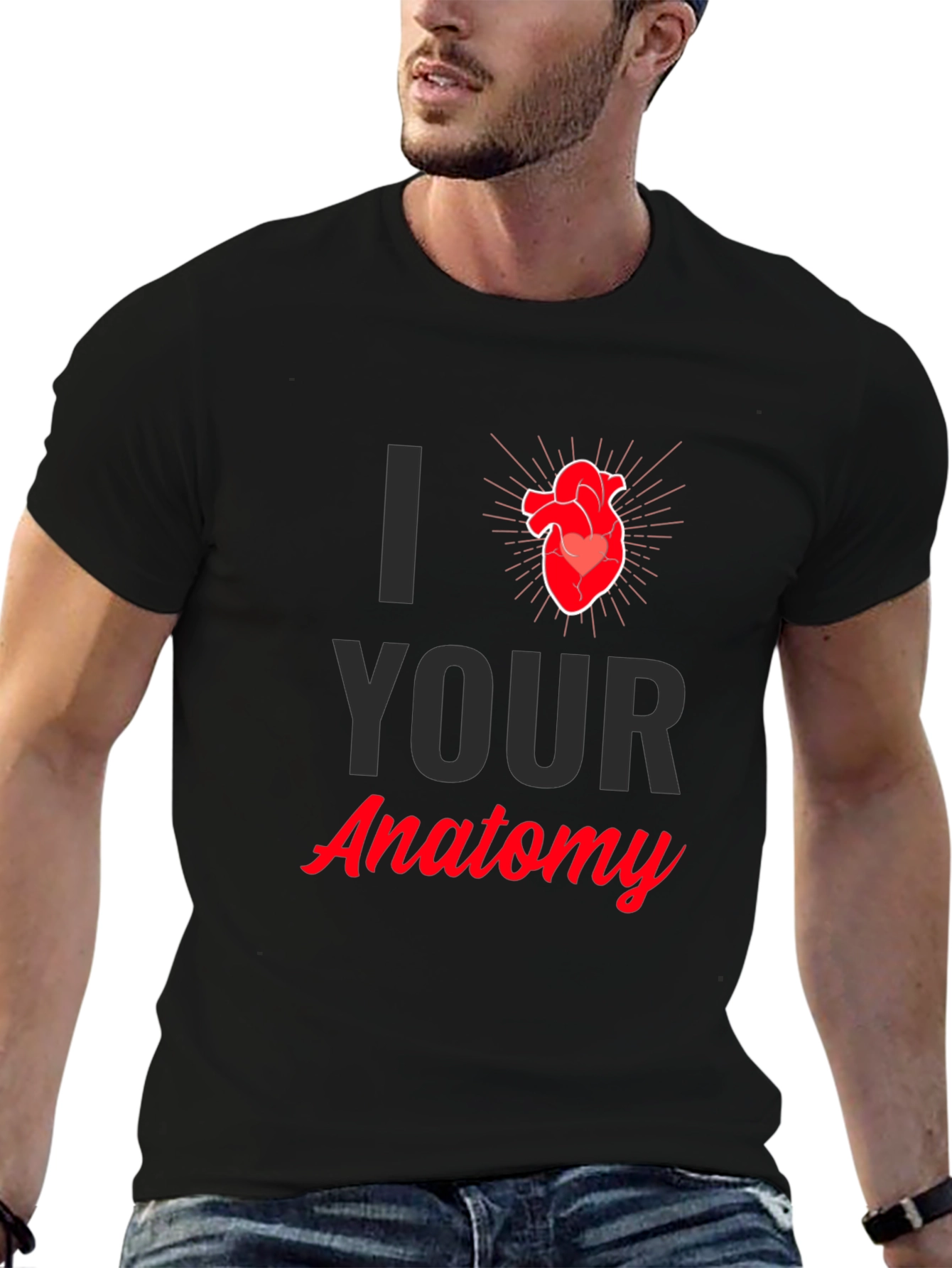 Anatomy Heart T-Shirt - I Heart Your Anatomy Graphic Tee
