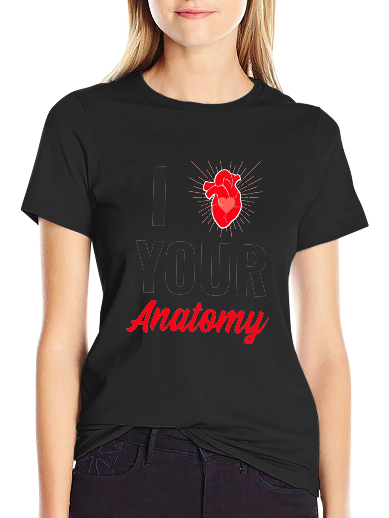 Anatomy Heart T-Shirt - I Heart Your Anatomy Graphic Tee