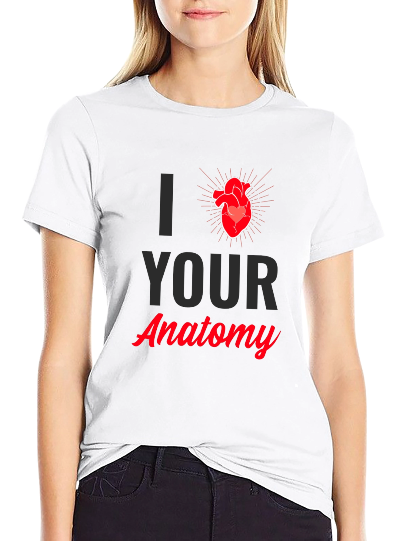 Anatomy Heart T-Shirt - I Heart Your Anatomy Graphic Tee